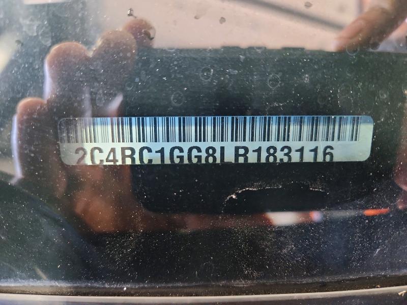 Aukcja sprzedaży 2020 Chrysler Pacifica, vin: 2C4RC1GG8LR183116, numer aukcji: 61855996