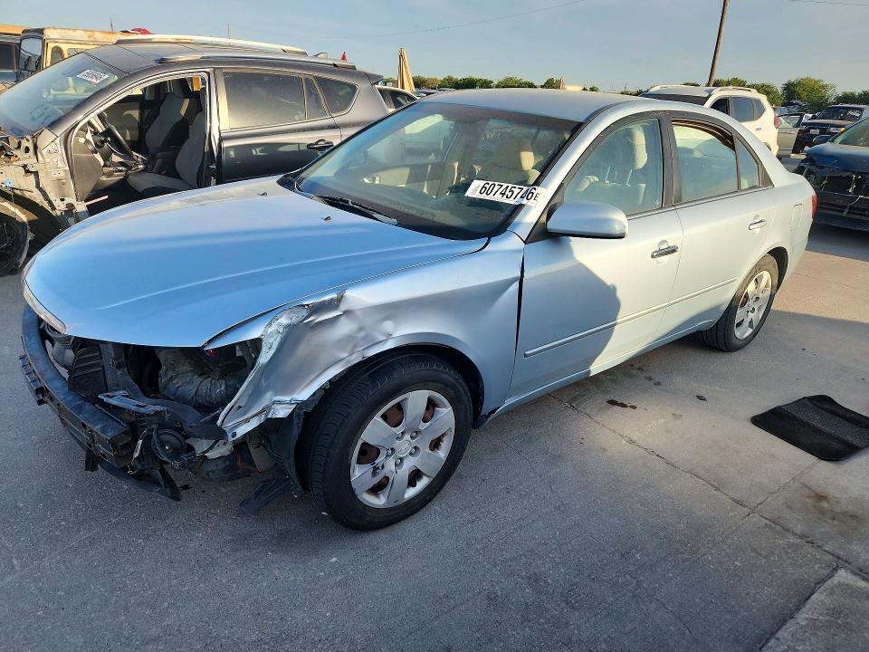 2008 Hyundai Sonata მანქანა იყიდება აუქციონზე, vin: 5NPET46C28H381502, აუქციონის ნომერი: 60745746