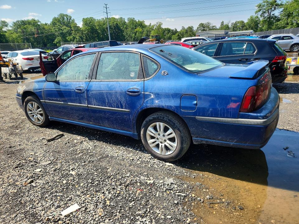 2003 Chevrolet Impala მანქანა იყიდება აუქციონზე, vin: 2G1WH52K339388083, აუქციონის ნომერი: 62439776