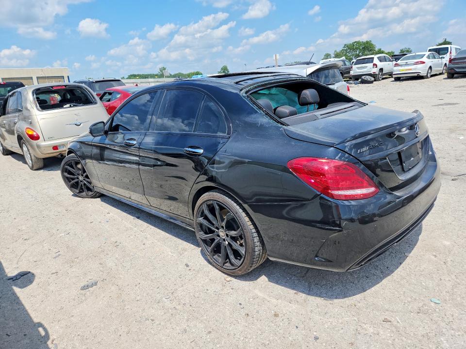 2017 Mercedes-benz C მანქანა იყიდება აუქციონზე, vin: 55SWF6EB4HU185882, აუქციონის ნომერი: 58915316