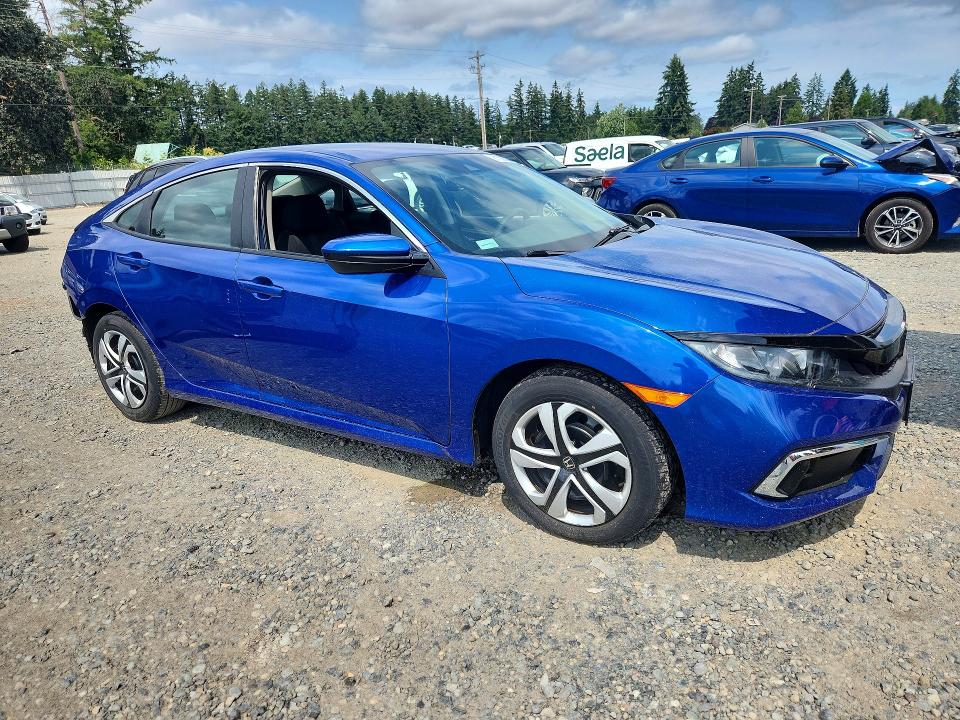 Aukcja sprzedaży 2021 Honda Civic, vin: 2HGFC2F63MH504196, numer aukcji: 61386646