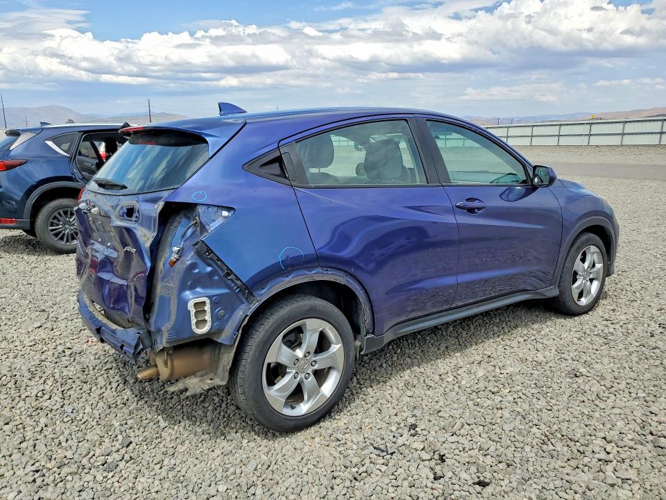2016 Honda Hr-v მანქანა იყიდება აუქციონზე, vin: 3CZRU6H36GM709675, აუქციონის ნომერი: 61782196