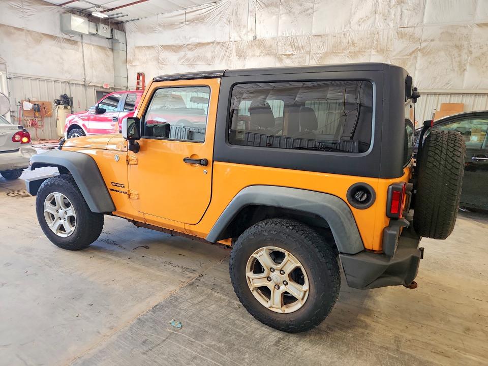 Продаж на аукціоні авто 2012 Jeep Wrangler, vin: 1C4AJWAGXCL119788, номер лоту: 59715466