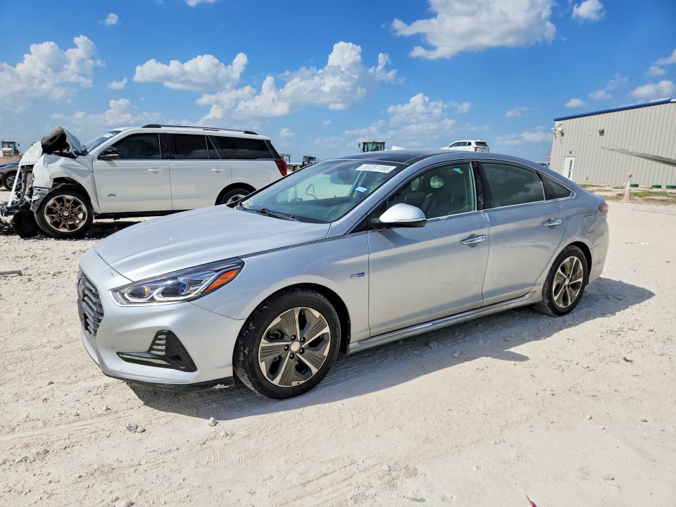 59281186 :رقم المزاد ، KMHE34L33KA092773 vin ، 2019 Hyundai Sonata Hybrid مزاد بيع
