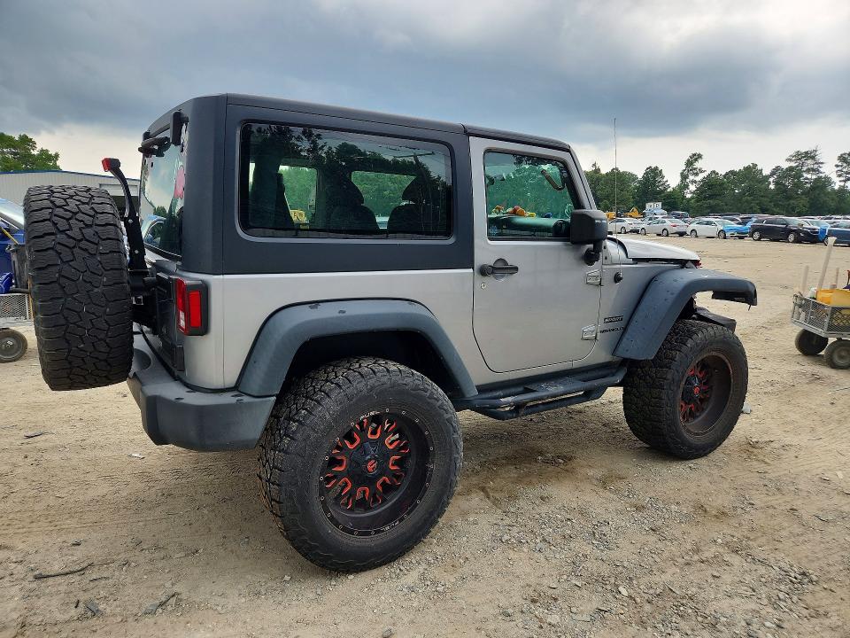 Продажа на аукционе авто 2017 Jeep Wrangler, vin: 1C4GJWAG8HL660968, номер лота: 62611156