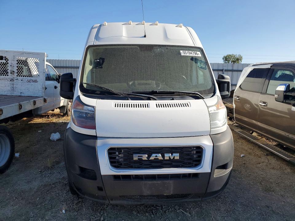 55194796 :رقم المزاد ، 3C6LRVDG7ME548265 vin ، 2021 Ram Promaster 2500 مزاد بيع