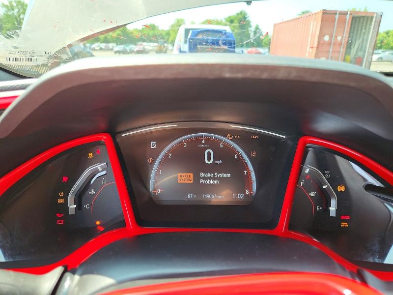62441686 :رقم المزاد ، 2HGFC2F83KH593444 vin ، 2019 Honda Civic مزاد بيع