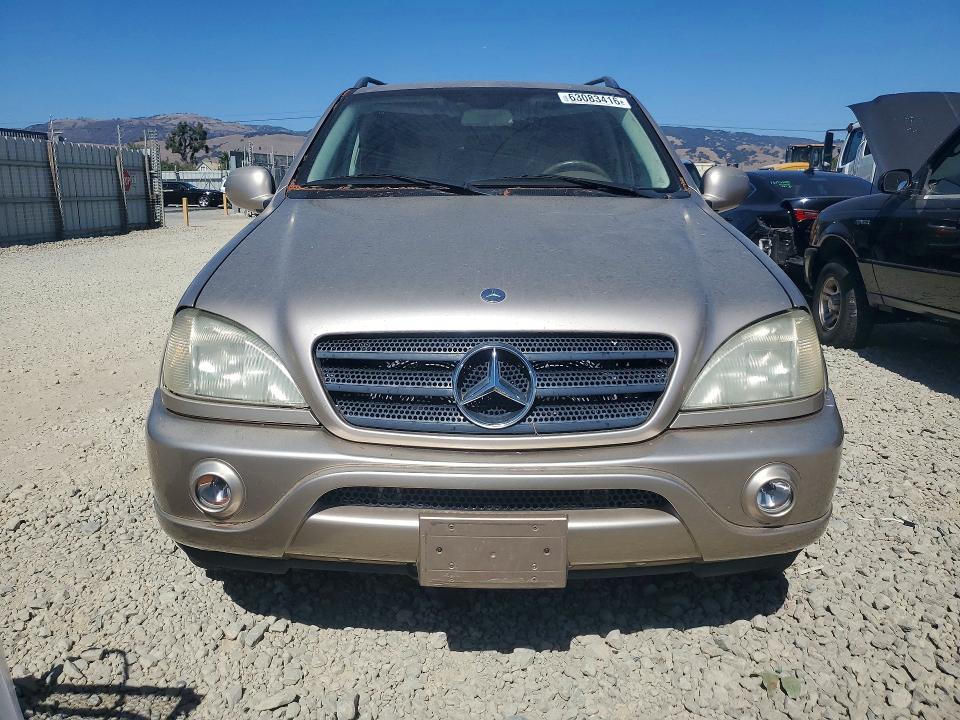 2001 Mercedes-benz Ml მანქანა იყიდება აუქციონზე, vin: 4JGAB54E11A258407, აუქციონის ნომერი: 63083416