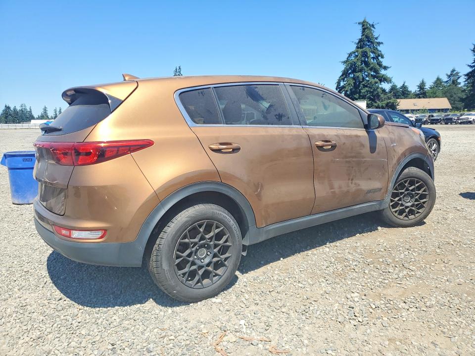 Продажа на аукционе авто 2017 Kia Sportage, vin: KNDPMCAC8H7130124, номер лота: 60683976