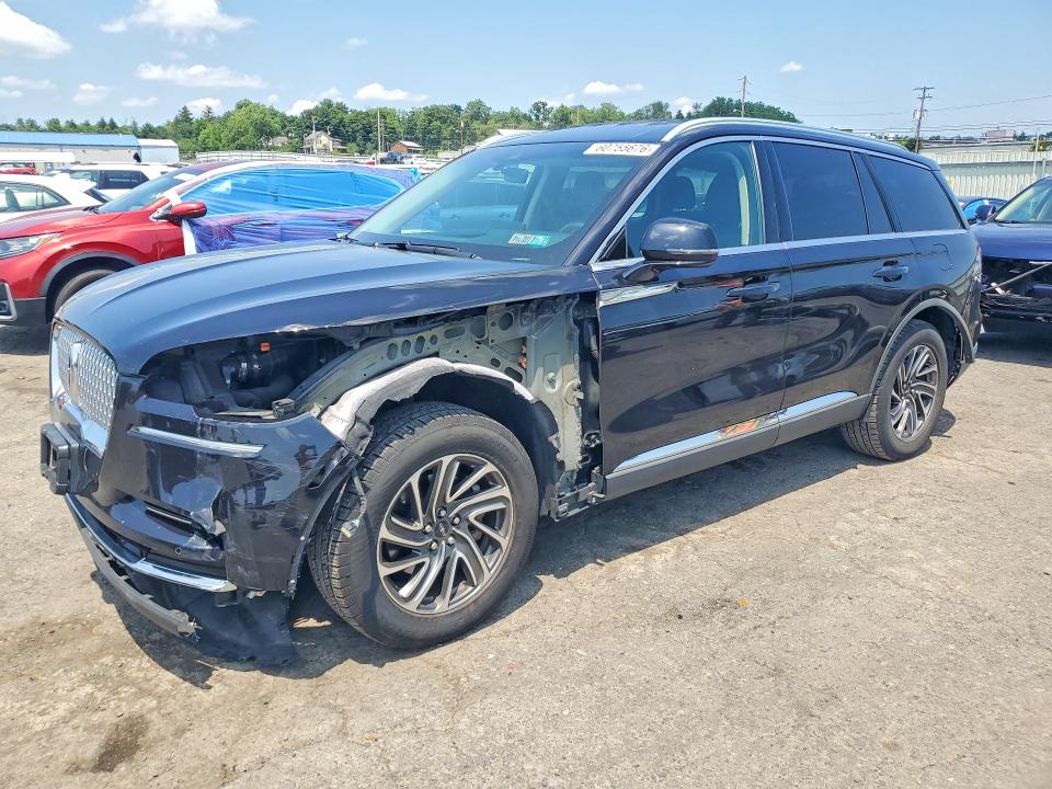 60755676 :رقم المزاد ، 5LM5J6XC7MGL17835 vin ، 2021 Lincoln Aviator مزاد بيع