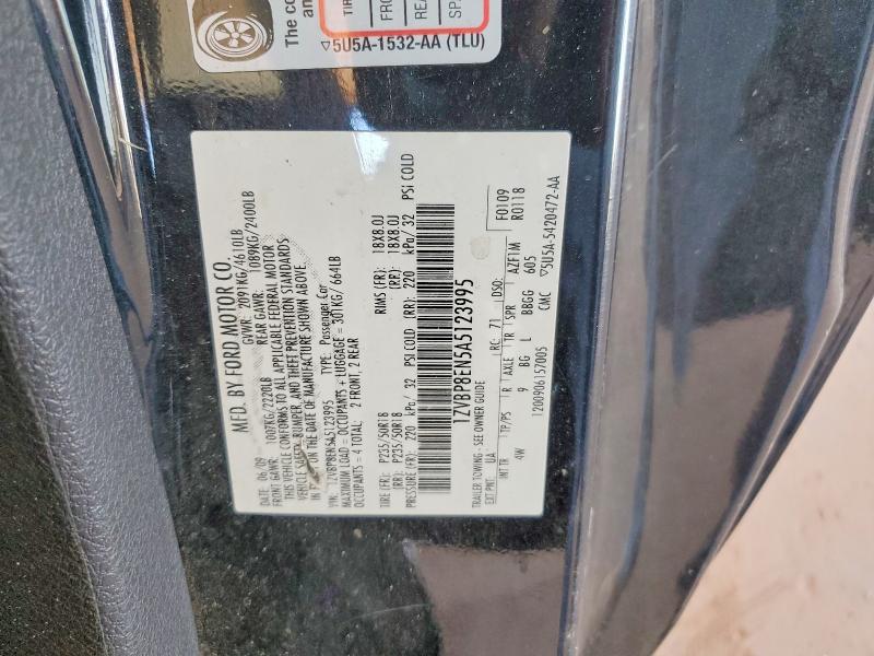 Продажа на аукционе авто 2010 Ford Mustang, vin: 1ZVBP8EN5A5123995, номер лота: 60652266