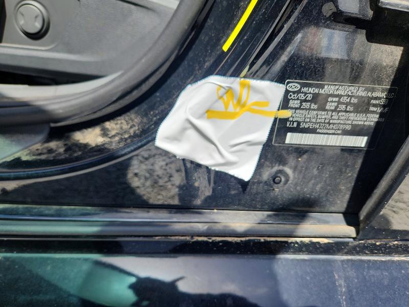 61669976 :رقم المزاد ، 5NPEH4J22MH078990 vin ، 2021 Hyundai Sonata مزاد بيع