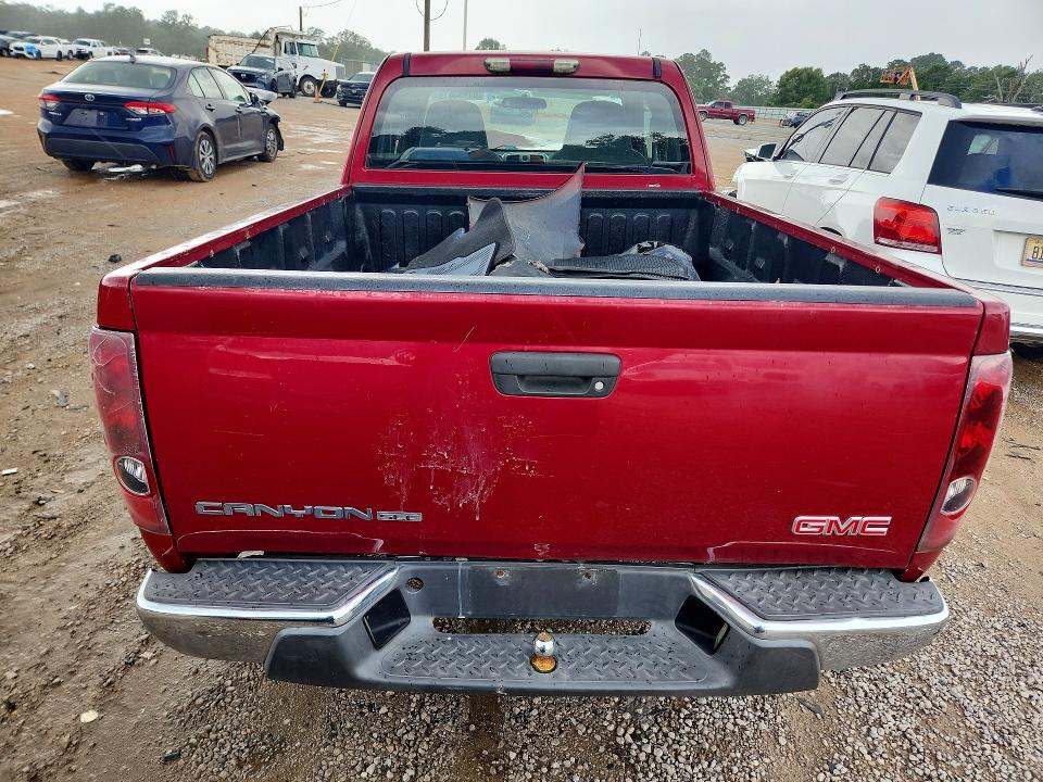 61953616 :رقم المزاد ، 1GTCS198868275339 vin ، 2006 Gmc Canyon مزاد بيع