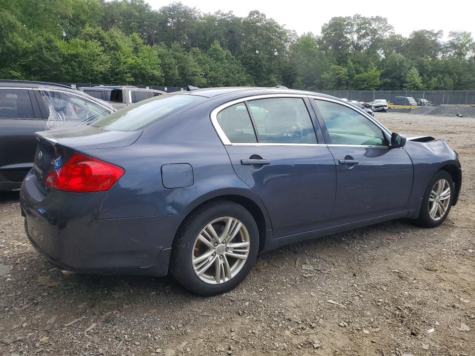 2011 Infiniti G25 Sedan მანქანა იყიდება აუქციონზე, vin: JN1DV6AR7BM651160, აუქციონის ნომერი: 60051196