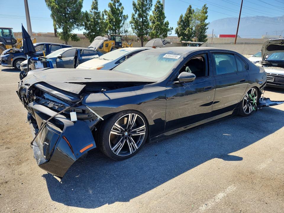 2023 Bmw I7 მანქანა იყიდება აუქციონზე, vin: WBY53EJ09PCN55206, აუქციონის ნომერი: 62653226