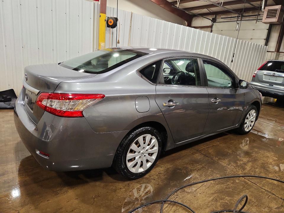 60154066 :رقم المزاد ، 3N1AB7AP4FY378200 vin ، 2015 Nissan Sentra مزاد بيع