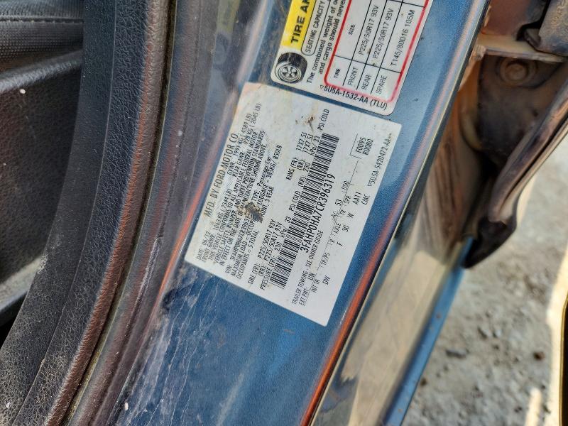 Продажа на аукционе авто 2012 Ford Fusion, vin: 3FAHP0HA7CR396319, номер лота: 59850336