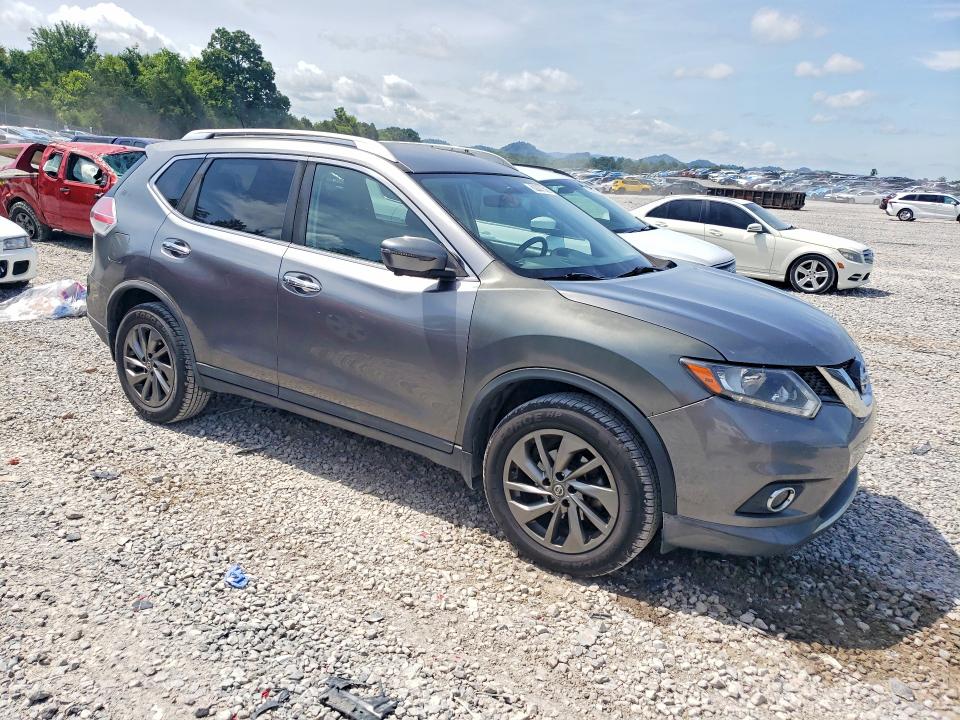 2016 Nissan Rogue მანქანა იყიდება აუქციონზე, vin: KNMAT2MT5GP669703, აუქციონის ნომერი: 62207526