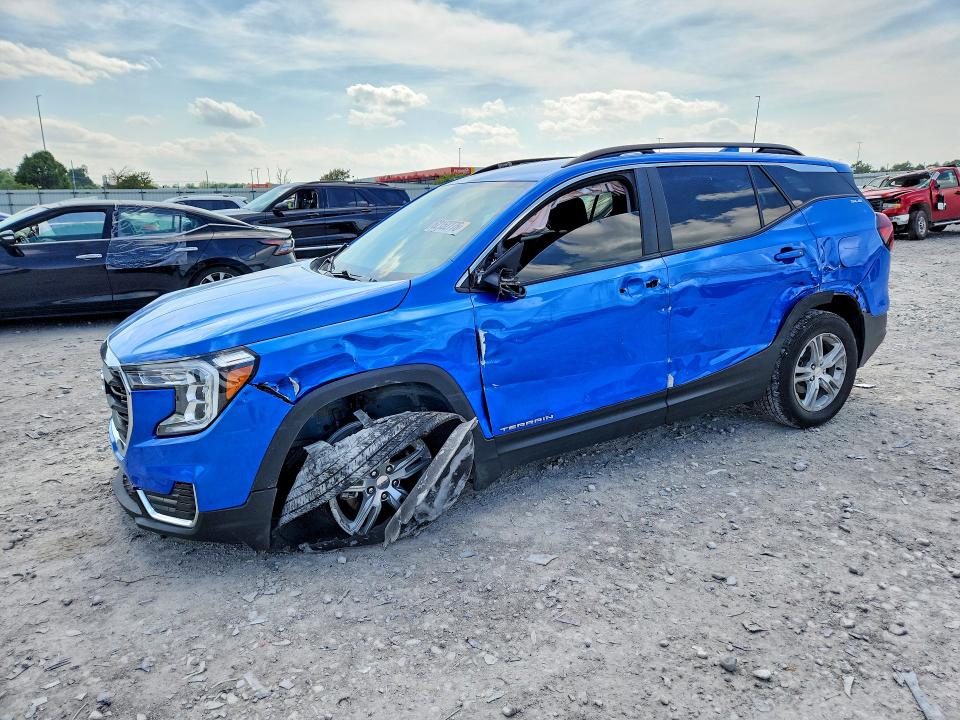 62152776 :رقم المزاد ، 3GKALTEG5RL176758 vin ، 2024 Gmc Terrain مزاد بيع