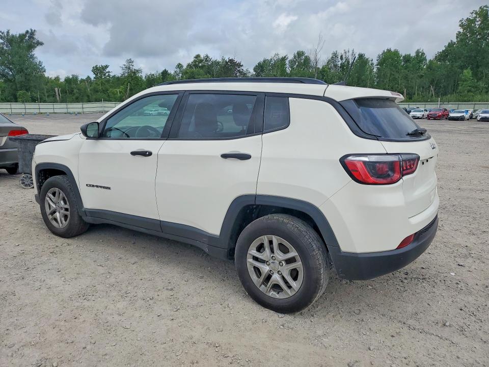Продажа на аукционе авто 2018 Jeep Compass, vin: 3C4NJCAB8JT226649, номер лота: 60575756