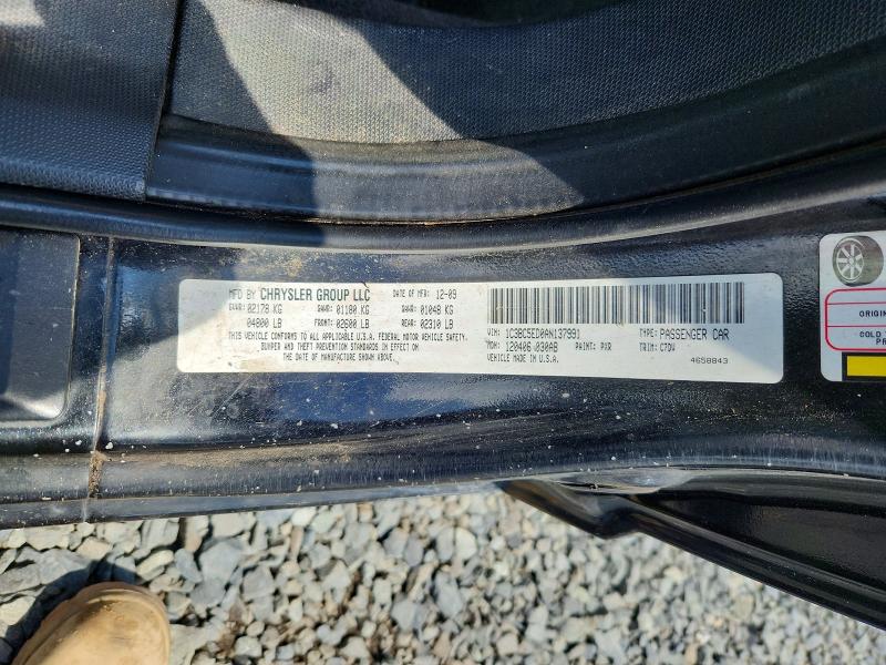 61967386 :رقم المزاد ، 1C3BC5ED0AN137991 vin ، 2010 Chrysler Sebring مزاد بيع