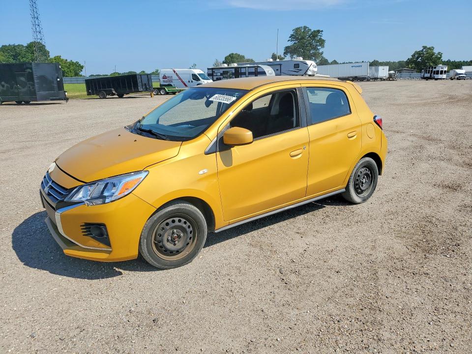 2021 Mitsubishi Mirage მანქანა იყიდება აუქციონზე, vin: ML32AUHJ6MH007135, აუქციონის ნომერი: 60035566