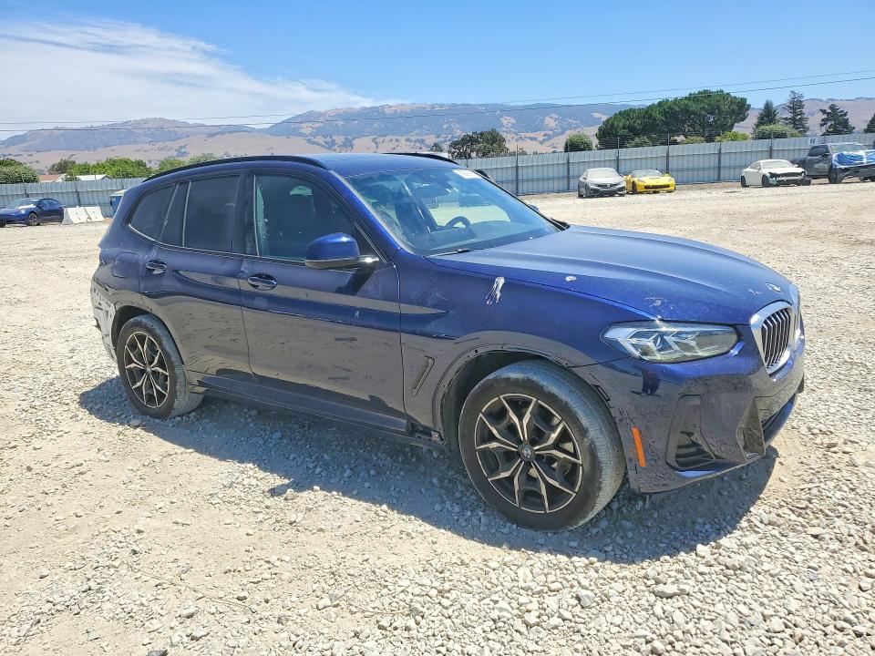 Aukcja sprzedaży 2022 Bmw X3, vin: 5UX53DP02N9M75631, numer aukcji: 59391916
