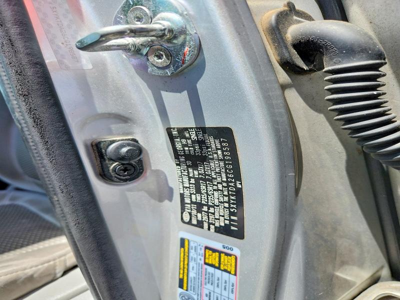 Aukcja sprzedaży 2012 Kia Sorento, vin: 5XYKTDA26CG198587, numer aukcji: 60848066