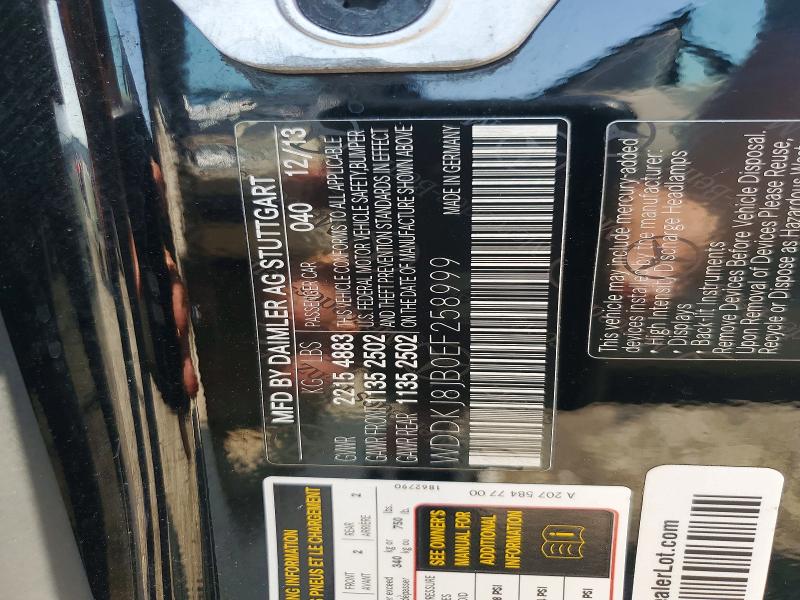 Продажа на аукционе авто 2014 Mercedes-benz E, vin: WDDKJ8JB0EF258999, номер лота: 62602756