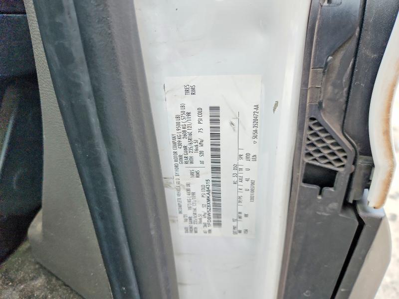 59850266 :رقم المزاد ، 1FDBW5Z8XMKA84315 vin ، 2021 Ford Transit مزاد بيع