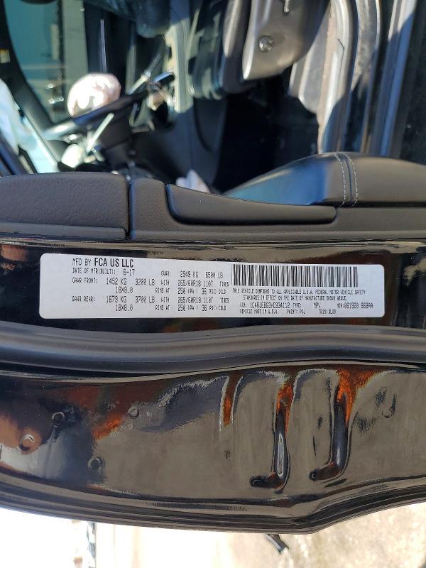 Продажа на аукционе авто 2017 Jeep Grand Cherokee, vin: 1C4RJEBG3HC934112, номер лота: 61407506