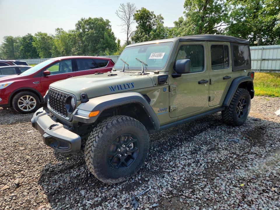 Продаж на аукціоні авто 2025 Jeep Wrangler, vin: 1C4RJXN66SW536736, номер лоту: 59648896