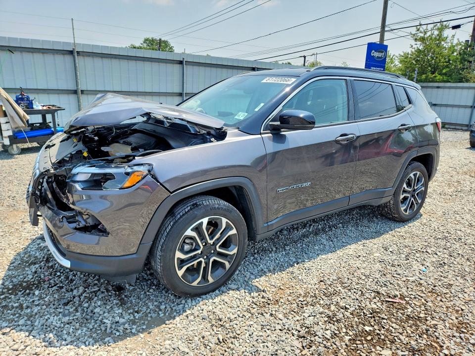 Продажа на аукционе авто 2022 Jeep Compass, vin: 3C4NJDCB3NT204583, номер лота: 61722066