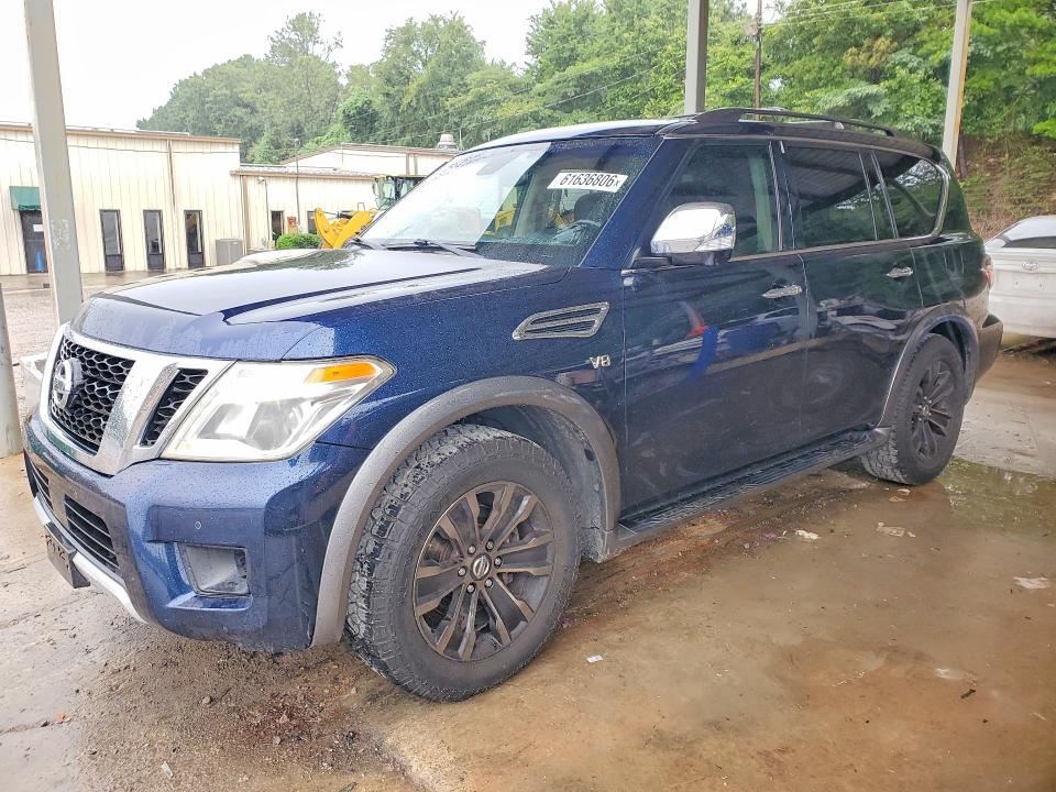 2017 Nissan Armada მანქანა იყიდება აუქციონზე, vin: JN8AY2NE0H9706202, აუქციონის ნომერი: 61636806