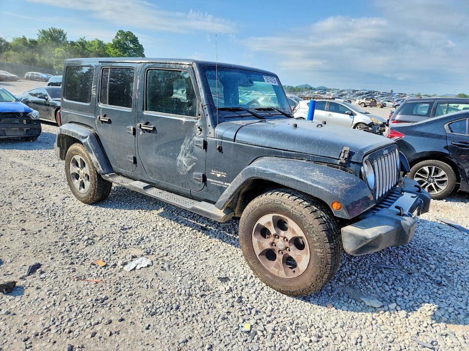 2017 Jeep Wrangler Unlimited მანქანა იყიდება აუქციონზე, vin: 1C4BJWEG1HL669595, აუქციონის ნომერი: 59743726