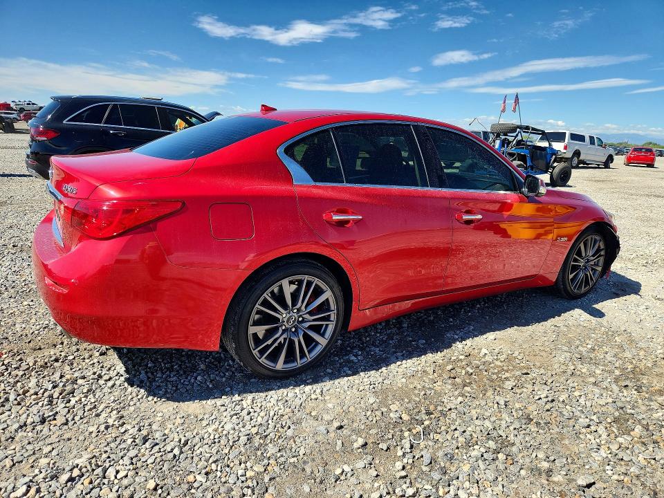 63145866 :رقم المزاد ، JN1FV7AR8HM871284 vin ، 2017 Infiniti Q50 مزاد بيع