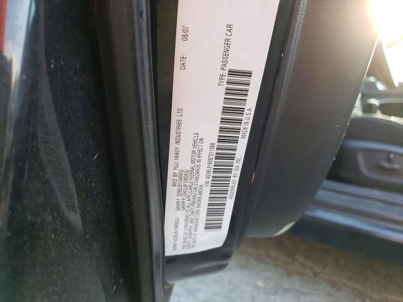 Aukcja sprzedaży 2008 Subaru Legacy, vin: 4S3BL616087211398, numer aukcji: 58720256