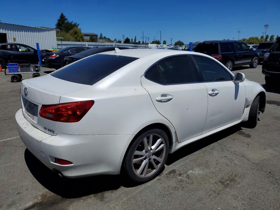 2007 Lexus Is მანქანა იყიდება აუქციონზე, vin: JTHBK262372050556, აუქციონის ნომერი: 61445776