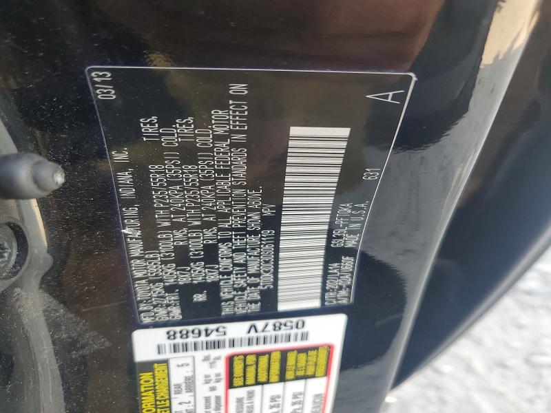 Продажа на аукционе авто 2013 Toyota Sienna, vin: 5TDDK3DC3DS061119, номер лота: 60672066