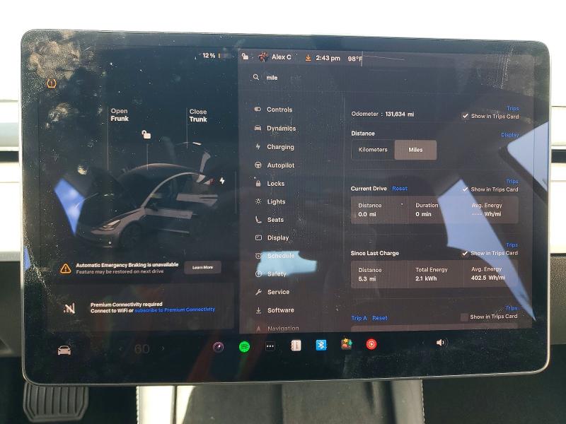59890946 :رقم المزاد ، 5YJ3E1EA0NF194415 vin ، 2022 Tesla Model 3 مزاد بيع