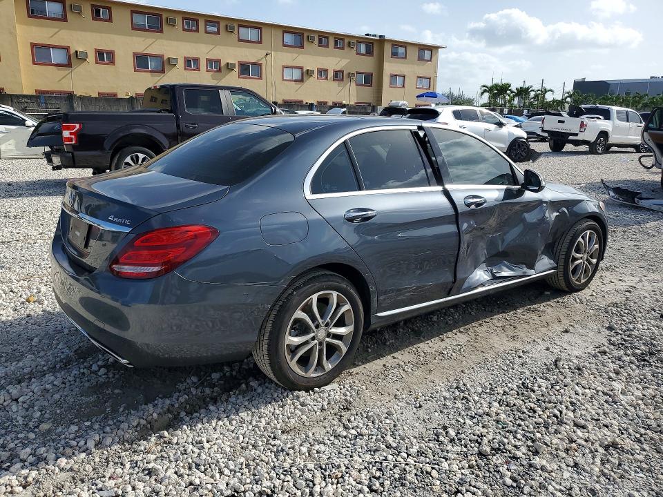60466486 :رقم المزاد ، 55SWF4KB7FU063149 vin ، 2015 Mercedes-benz C مزاد بيع
