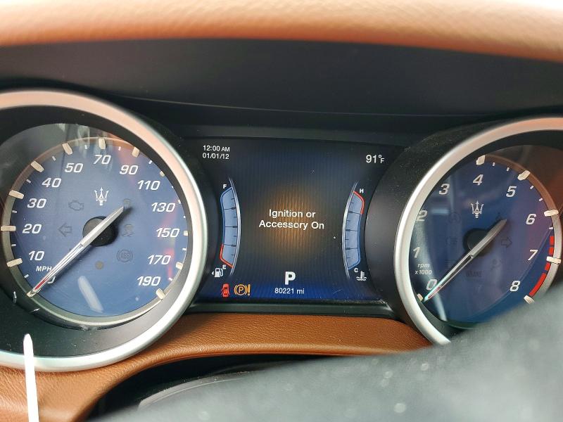 2016 Maserati Ghibli მანქანა იყიდება აუქციონზე, vin: ZAM57RTA1G1175027, აუქციონის ნომერი: 60557266