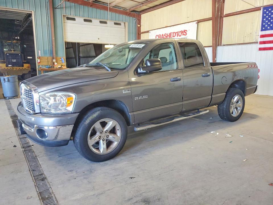 2008 Dodge Ram 1500 მანქანა იყიდება აუქციონზე, vin: 1D7HU18278S631806, აუქციონის ნომერი: 63128156