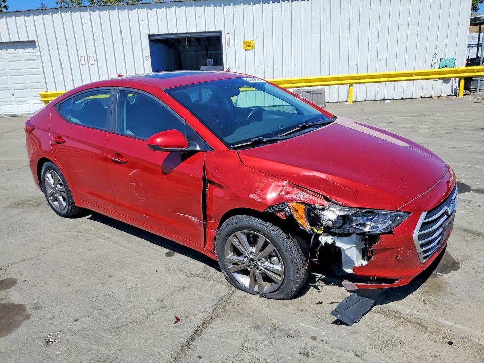 63382226 :رقم المزاد ، KMHD84LF1JU577692 vin ، 2018 Hyundai Elantra مزاد بيع