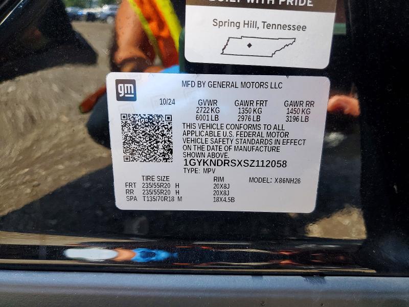 Aukcja sprzedaży 2025 Cadillac Xt5, vin: 1GYKNDRSXSZ112058, numer aukcji: 62036956