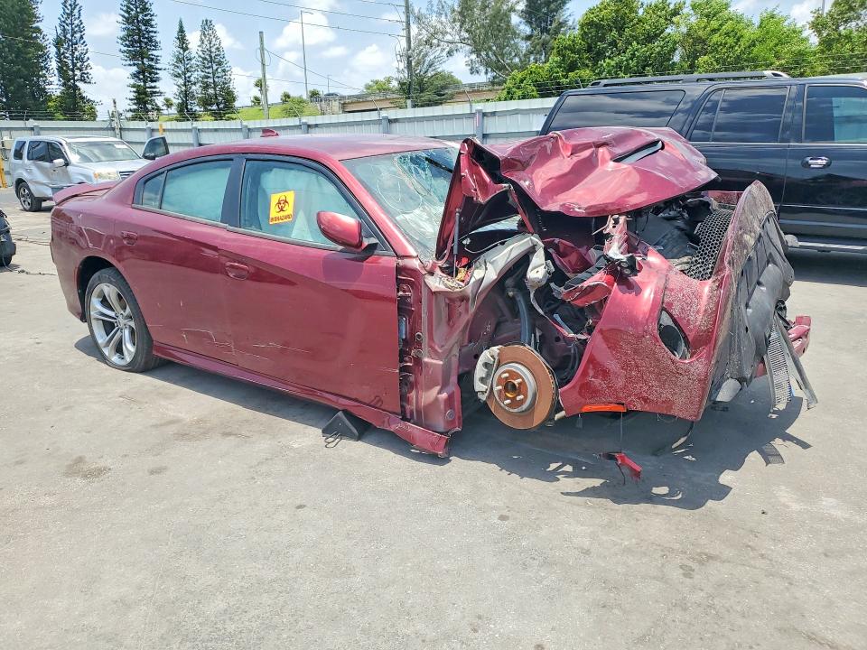 62027076 :رقم المزاد ، 2C3CDXCT0MH569095 vin ، 2021 Dodge Charger مزاد بيع