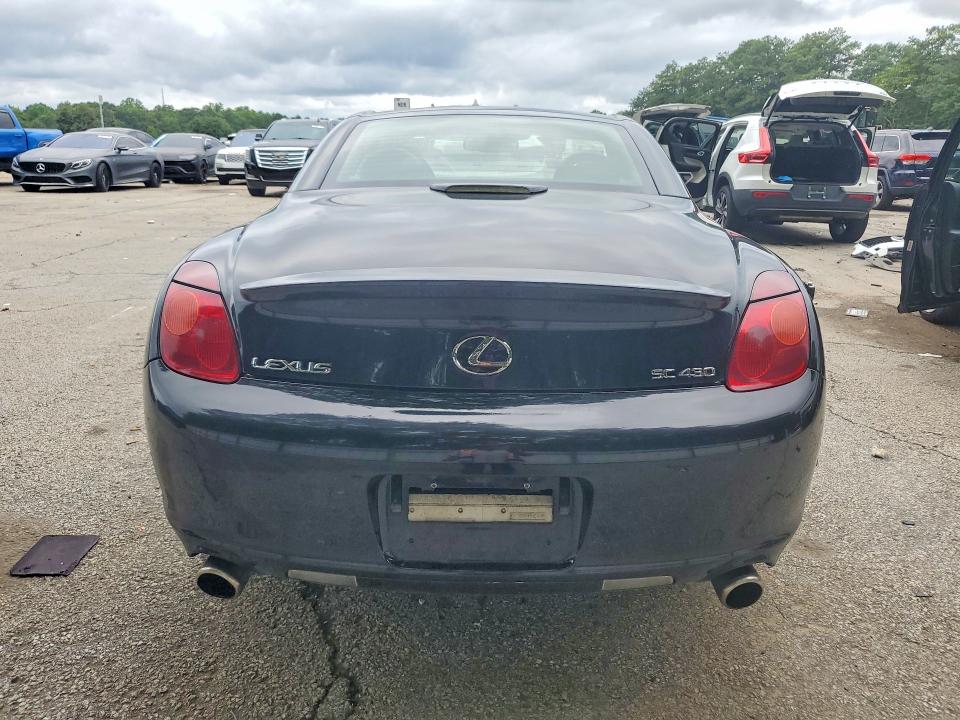 2005 Lexus Sc 430 მანქანა იყიდება აუქციონზე, vin: JTHFN48Y550069446, აუქციონის ნომერი: 60836796