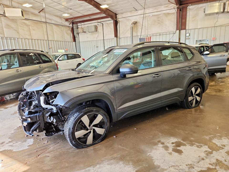 2025 Volkswagen Taos მანქანა იყიდება აუქციონზე, vin: 3VV8C7B23SM048627, აუქციონის ნომერი: 60249406