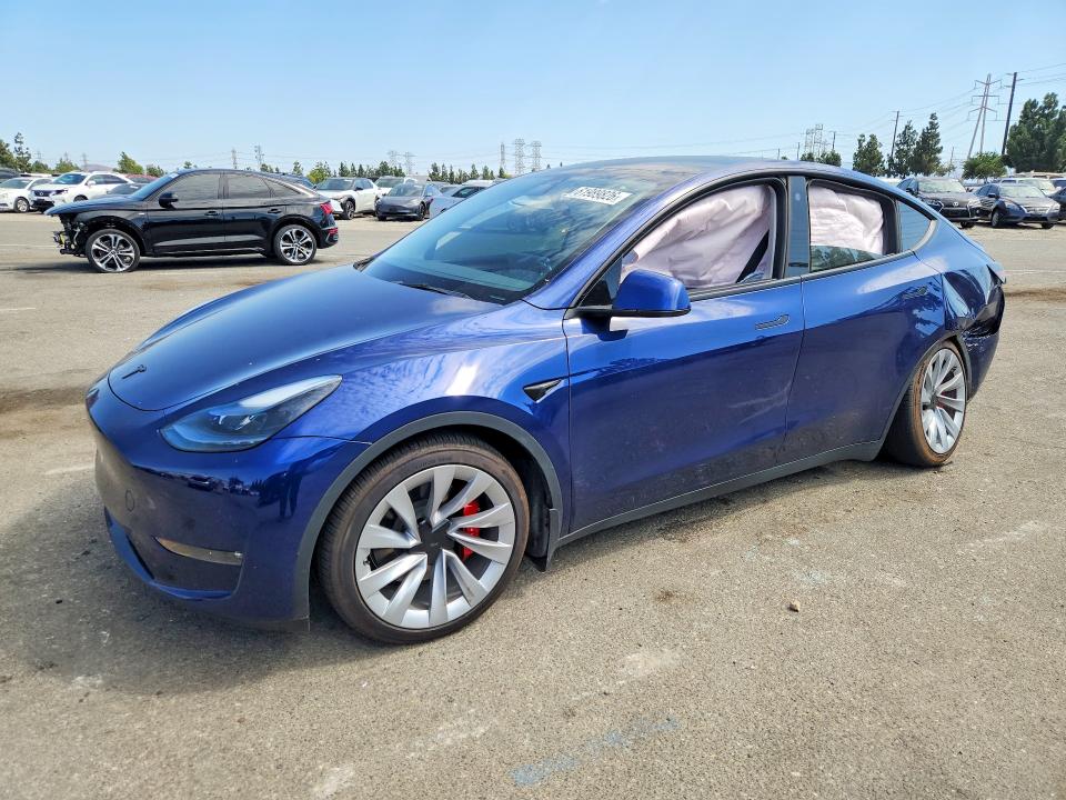 Продаж на аукціоні авто 2023 Tesla Model Y, vin: 7SAYGDEF3PF682521, номер лоту: 61989826