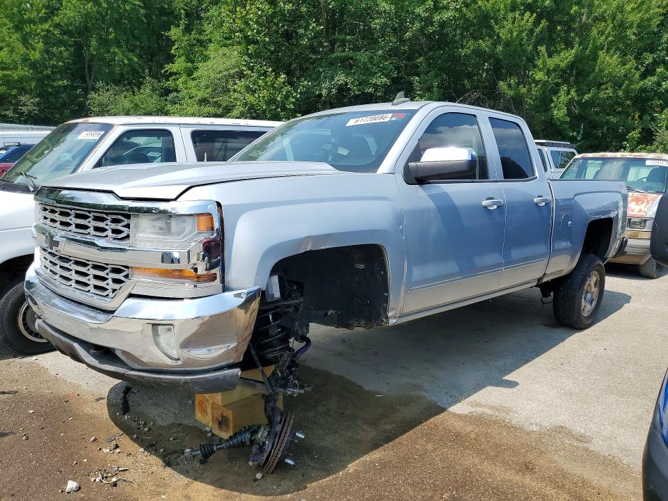 61720086 :رقم المزاد ، 1GCVKREH5GZ103651 vin ، 2016 Chevrolet Silverado مزاد بيع